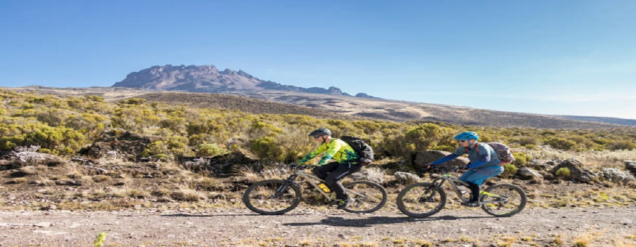 6 days Marangu route Kilimanjaro bike tour