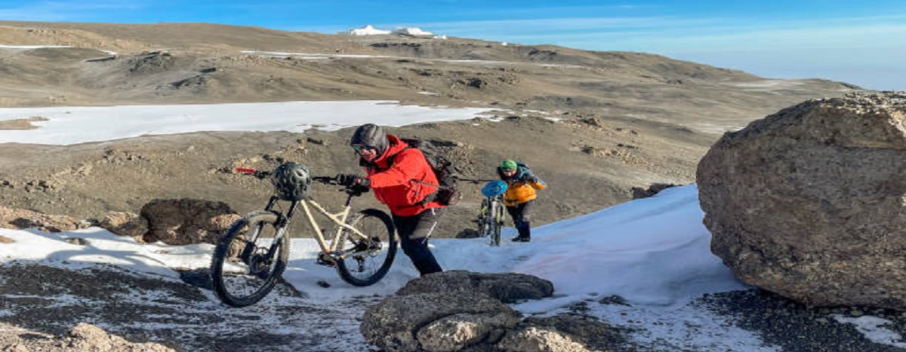 Marangu route bike tour 5 days Kilimanjaro hiking